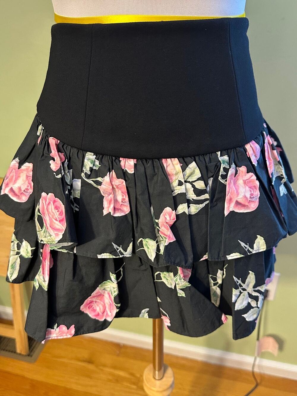 Isley Skirt Painted Mime LoveShackFancy 2 NWT Boho Cottagecore
